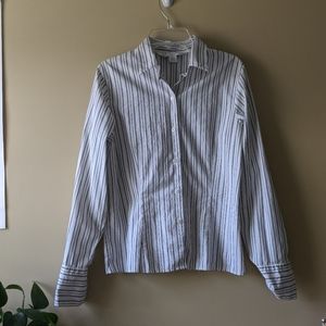 3/$30 White Button Down Shirt